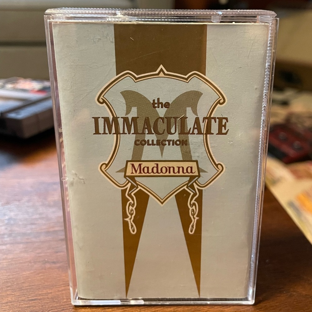 📼 Vintage Madonna Immaculate Collection 1990 Sire Records Cassette Tape 📼